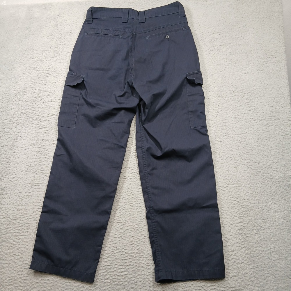 TRU-SPEC Men's Tactical Cargo Pants Navy Blue Ripstop Workwear Size 32x30 - Picture 2 of 5